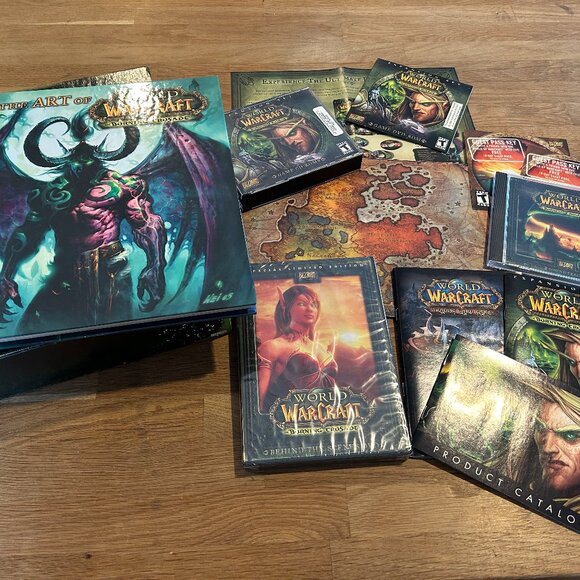 WORLD OF WARCRAFT Burning Crusade Collector's Edition PC Game 2007 Excellent - Picture 12 of 13